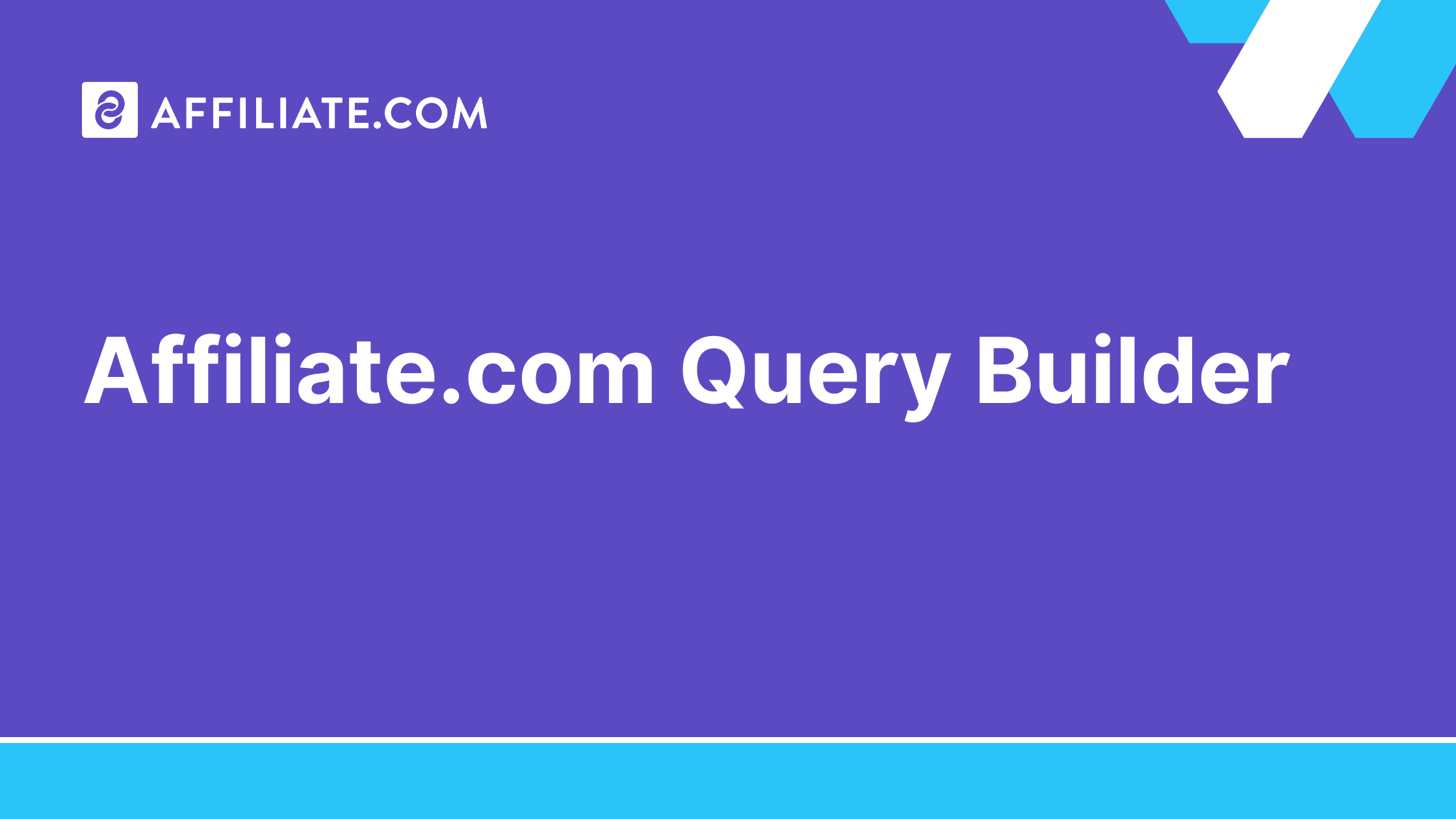 Affiliate.com Query Builder