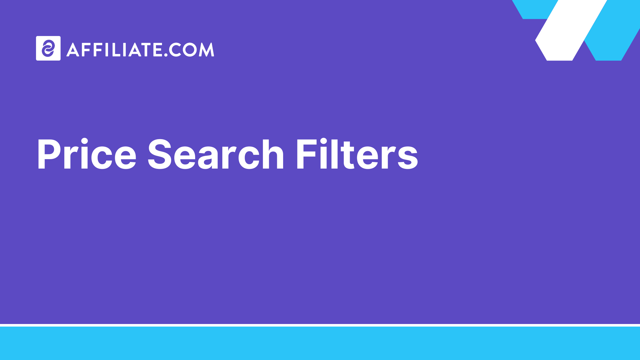 Price Search Filters