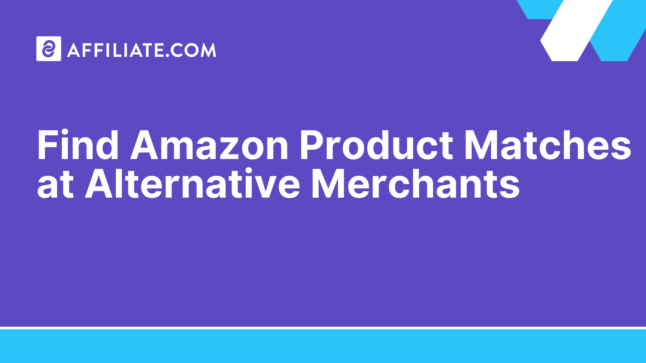 Find Amazon Product Matches at Alternative Merchants